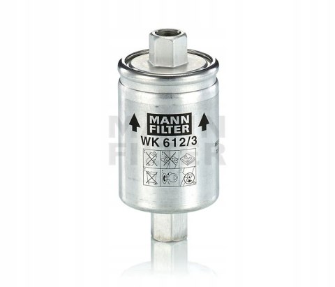 MANN-FILTER WK 612/3 - filtr paliwa