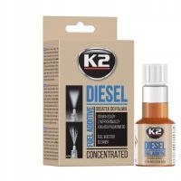 K2 DIESEL 50 ML - Środek do czyszczenia całego układu zasilania w silnikach Diesela