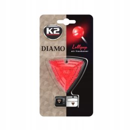 K2 DIAMO LOLLIPOP - Odświeżacz powietrza o aromacie cukrowej waty