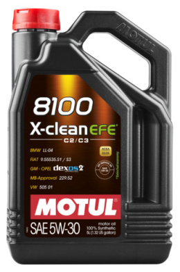MOTUL 8100 X-CLEAN EFE 5W-30 C2/C3 5L