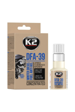 K2 DFA-39 50 ML - Zapobiega żelowaniu oleju napędowego w temperaturze do -39°C