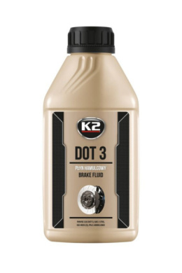 K2 DOT 3 500 G - Płyn hamulcowy DOT 3